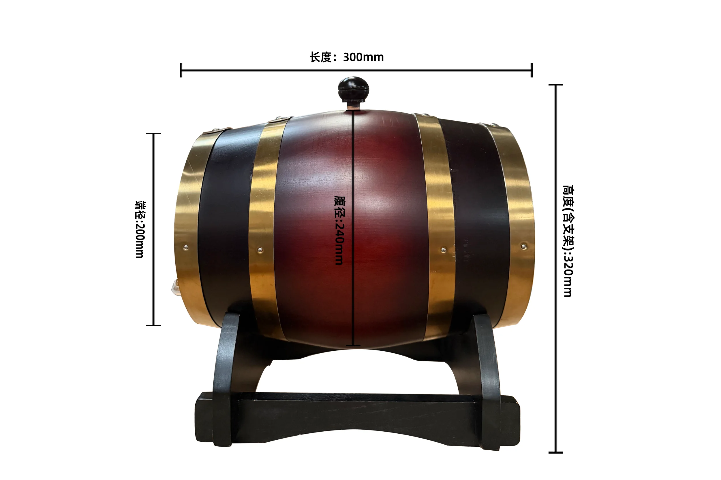 8L仿古色内胆桶